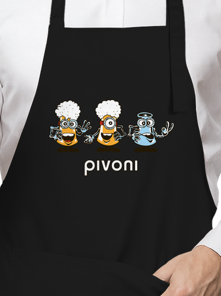 Pivoni zástera Black
