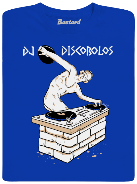 DJ Discobolos pánske dlhý rukáv Royal Blue