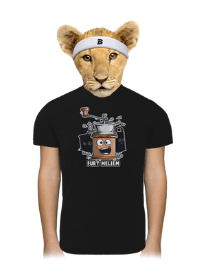 Mlynček detské športové tričko Black