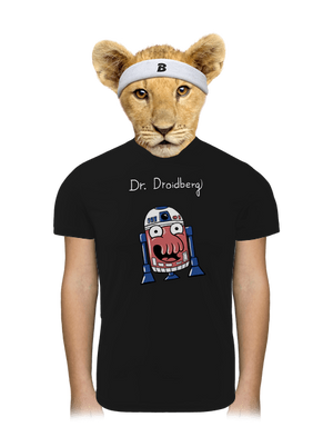 Dr. Droidberg detské športové tričko Black