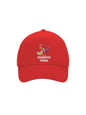 Klub riadnych pičiek šiltovka baseballka Classic Red