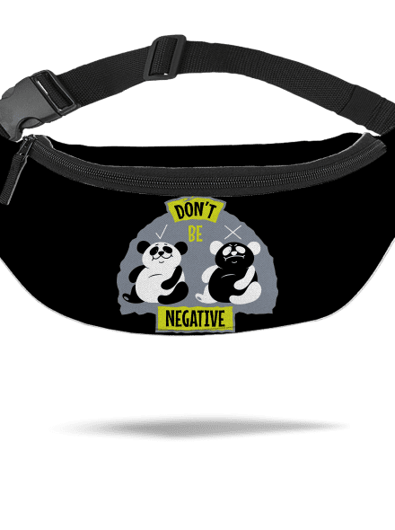 Don't be negative ľadvinka Black