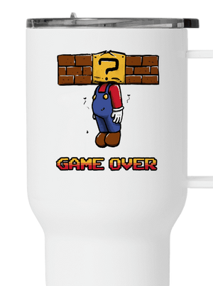 Game Over termohrnček White