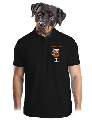 Vincent van Grog pánska polokošeľa Black