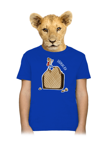 Horalka detské tričko Royal Blue