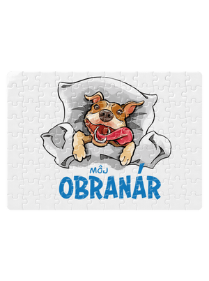 Môj obranár puzzle White