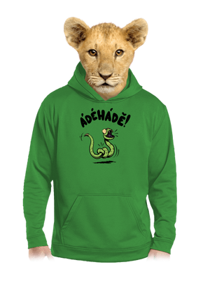 Ádéhádě detská mikina klokanka Kelly Green AWD