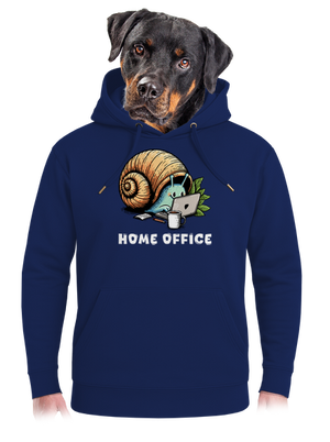 Slimákov home office unisex mikina premium Navy