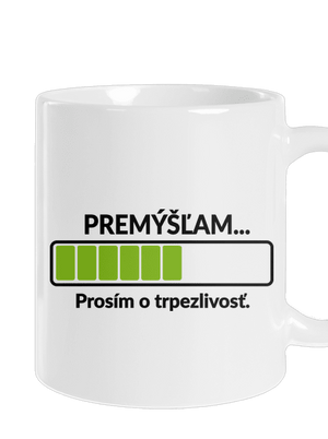 Premýšľam klasický hrnček White