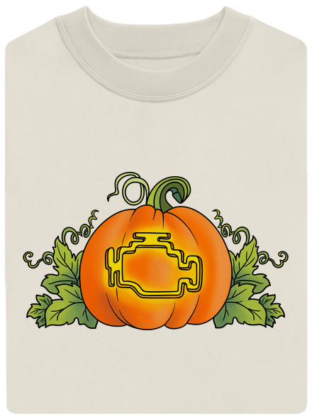 Strašidelný Halloween unisex mikina bez kapucne Off White