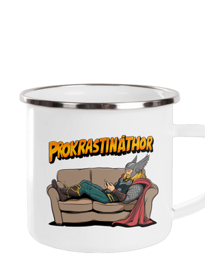 Prokrastináthor plecháčik White