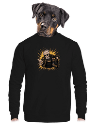 unisex mikina bez kapucne