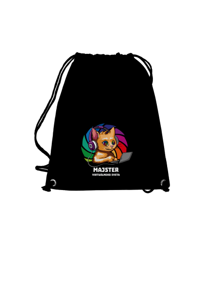 Majster virtuálneho sveta vak Black