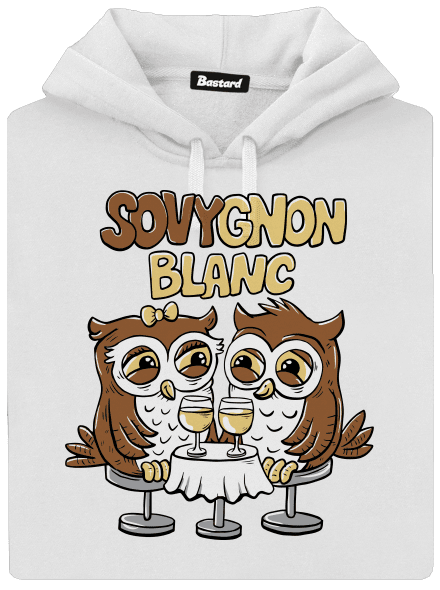 Sovygnon dámska mikina klokanka White