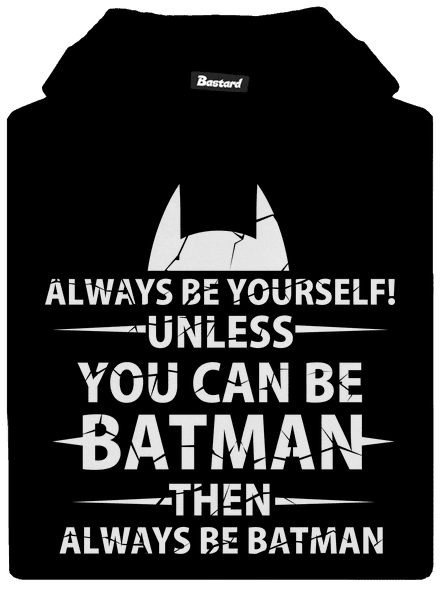 Batman detská mikina klokanka Black