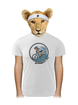 Cyklistický horoskop: Vodnár detské športové tričko White