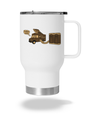 Točená čokoládová termohrnček White