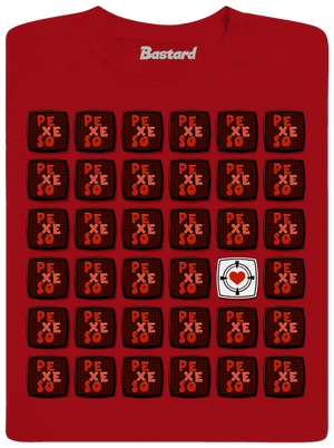 Pexeso pánske tričko Red