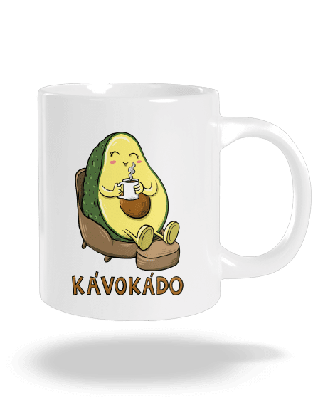 Kávokádo veľký hrnček White