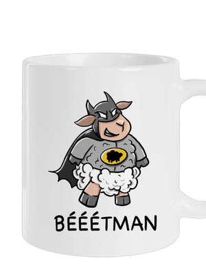 Bééétman klasický hrnček White