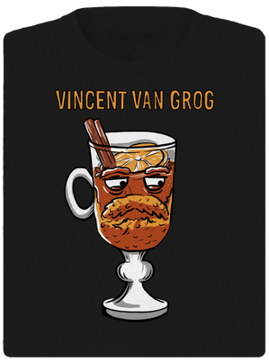 Vincent van Grog dámske športové tričko Black