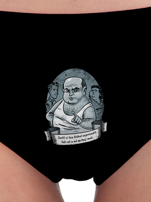 B14: Ecce Homo Homolka dámske nohavičky Black