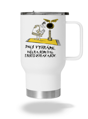 Dnes vyhráme termohrnček White