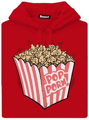 Popporn pánska mikina klokanka Red