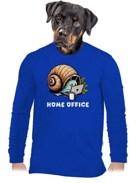 Slimákov home office pánske dlhý rukáv Royal Blue