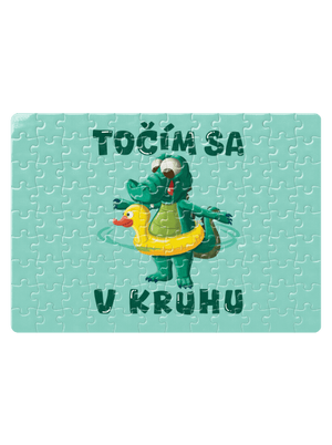 Točím sa v kruhu puzzle White