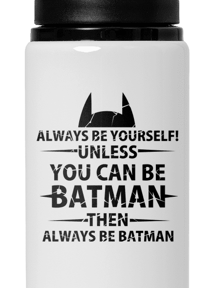 Batman flaša na vodu White