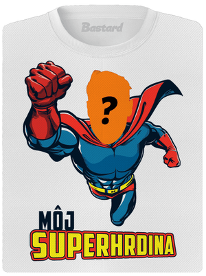 Môj superhrdina dámske športové tričko White