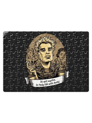 B14: Samotáři puzzle White