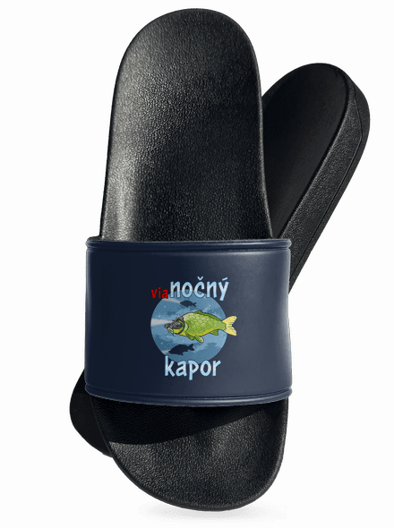 Vianočný kapor šľapky Navy