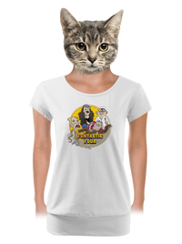 dámske tričko s lemom