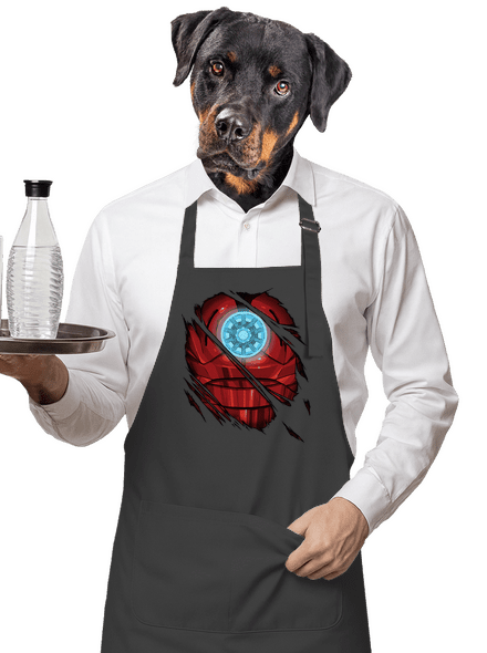 Ironman zástera Dark Grey