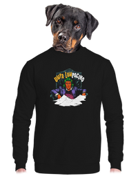 unisex mikina bez kapucne