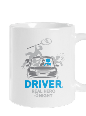 Driver klasický hrnček White