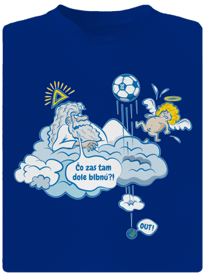 Out pánske športové tričko Royal Blue Mal