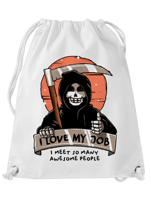 I love my job vak White