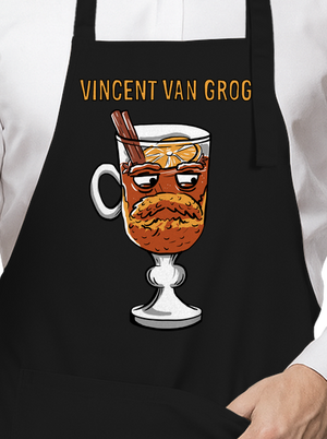 Vincent van Grog zástera Black