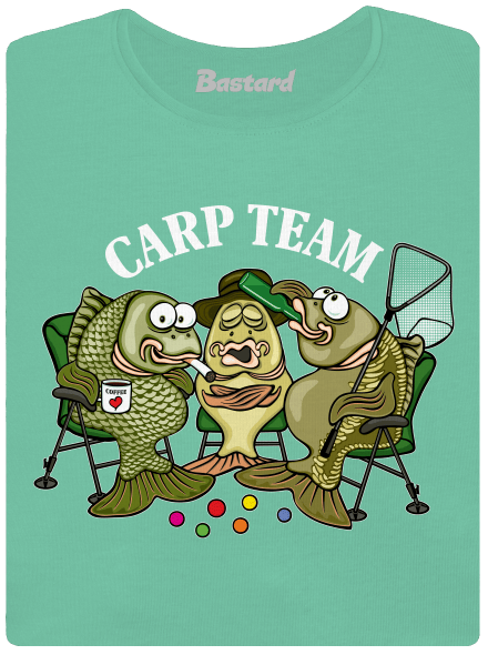 Carp Team dámske tričko prémium Mint Mal