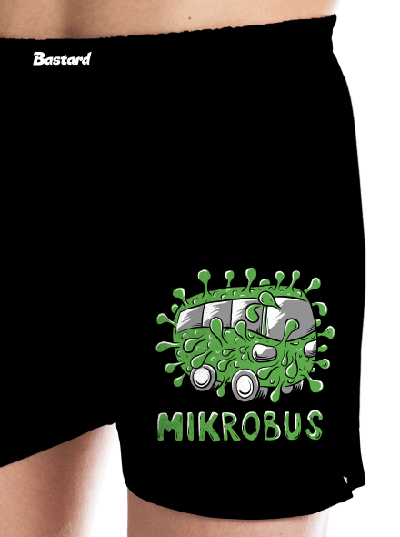 Mikrobus pánske trenky Black