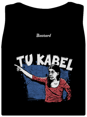 Tukabel dámske tielko klasické Black