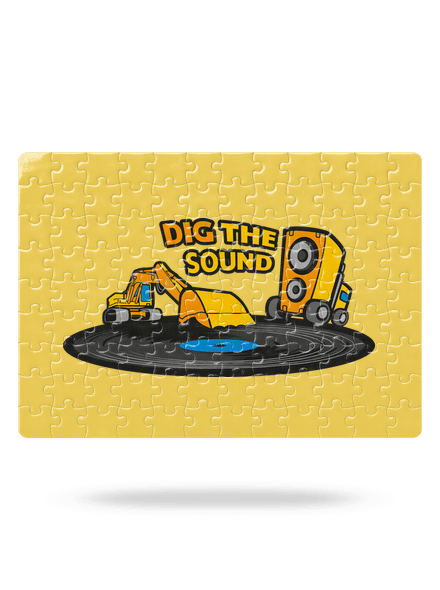 Dig the sound puzzle White