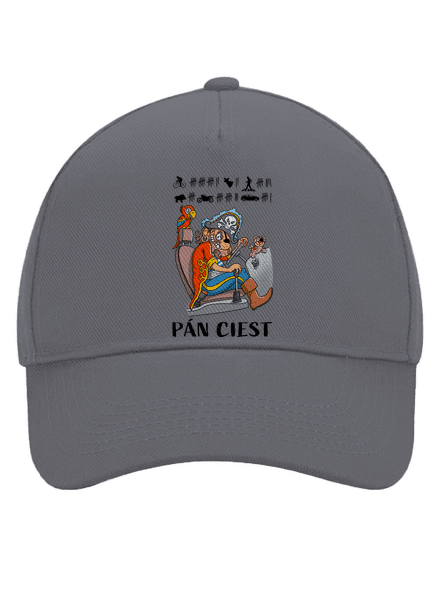 Pán ciest šiltovka baseballka Graphite grey