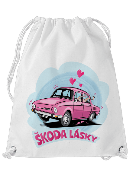 Škoda lásky vak White