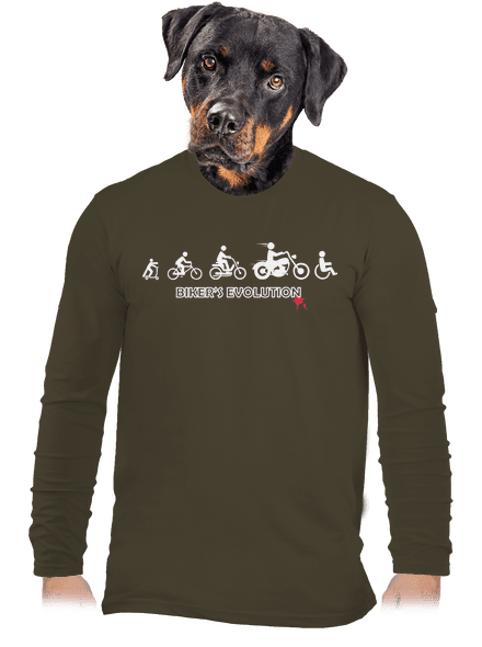 Biker’s Evolution pánske dlhý rukáv Urban Khaki