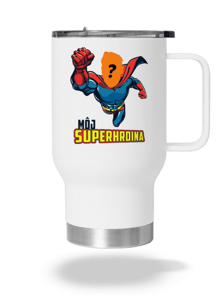 Môj superhrdina termohrnček White