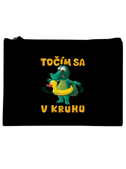 Točím sa v kruhu taštička Black
